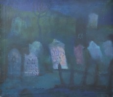 Avar Ferenc Jewish Cemetery c. Your painting with an original guarantee!