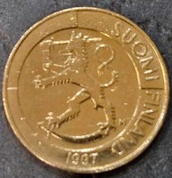 Finland 1 mark, 1997.