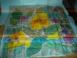 Vintage real silk silk scarf