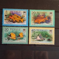 1979. Tuvalu - fish - postman (v-20.)