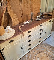 Vintage dresser/ made of solid wood