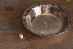 Art Deco Sakkos tálka ló figurával / Art Deco Chess Figure Bowl Silver Plated