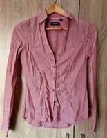 Mexx rózsaszín csíkos női ing