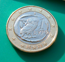 Greece - 1 euro - 1 € - 2023 - owl - rare!