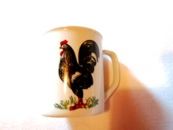 Retro rooster mug
