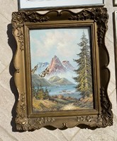 Antique picture frame for a 30*40 picture