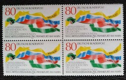 N1283n / Németország 1986 Katolikus Diáktársaság bélyeg postatiszta négyestömb
