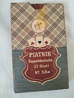 Piatnik vintage - kártyajáték / 1976 .
