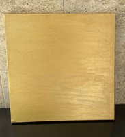 Magnetic wall picture painted gold