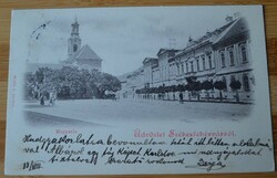 1899.- Székesfehérvár - postcard - county square