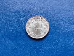 Colombia 50 pesos 2018 oz! Bear! Rare!