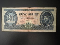 20 forint 1957.  VF!!  RITKA!!