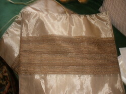 Silk genuine silk cushion covers beige, new