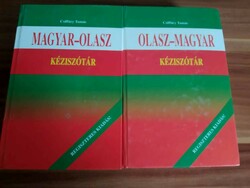 Italian-Hungarian, Hungarian-Italian hand dictionary, in one