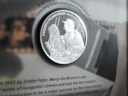 2021 120 ÉVES A MAGYAR FILM FORGALMI SOR PP "Táncz" ezüstözött érmével csak 3000 db!
