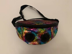 New claire's built-in speaker colorful sequin party bag belt bag handlebar bike bag