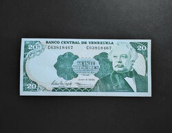 Venezuela 20 bolivars 1995, unc
