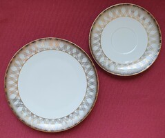 Plankenhammer floss bavaria German porcelain breakfast plate pair saucer small plate plate incomplete
