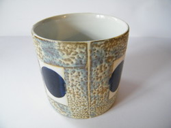 Vintage royal copenhagen faience mug or vase