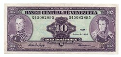 10     Bolivares   1995     Venezuela