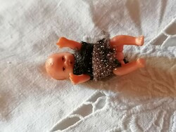 Old very small rubber doll from a traffic light, a rarity for a dollhouse 1.