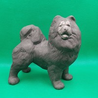 Ritka gyűjtői  Hollóházi  Csau csau kutya figura