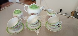 Nice old porcelain tea set from Holloháza