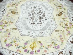 Beautiful antique tablecloth