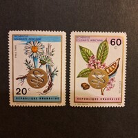 1973.-RUANDA-Virágok-postatiszta (V-34.)