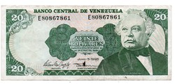 20     Bolivares   1995     Venezuela