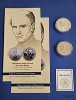 2023. Year of the 200th anniversary of the writing of the national anthem silver and non-ferrous metal commemorative coin unc