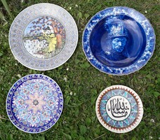 4 Pcs. Decorative plate.