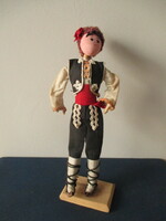 Souvenir doll in Bulgarian folk costume