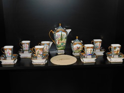 Herendi Perzsa kávés garnitúra