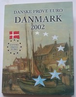 2002. Denmark-euro circulation line, in decorative case