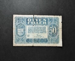 50 Filér 1920, vg
