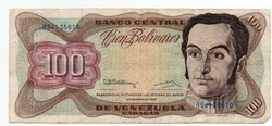 100     Bolivares   1992     Venezuela