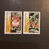2000.-Kambodzsa-Virágok-Orchideák (V-50.)