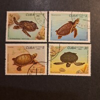 1983.-KUBA-Teknősök (V-60.)