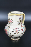 A wonderful Zsolnay porcelain faience jug around 1880