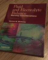 Norma M. Metheny - Fluid and electrolyte balance