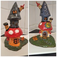 Handmade elf house