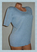 *Max mara* silk blouse interwoven with silver thread and original !!!