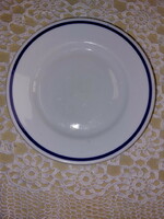 Zsolnay kék csíkos, süteményes tányér, 2db