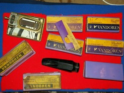 Old vandoren paris wind clarinet saxophone reed whistle very many strings + a reed cutter in one!!