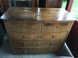 Biedermeier large chest of drawers to be renovated.