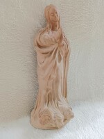 Imádkozó, szép arcú kerámia Mária szobor_1