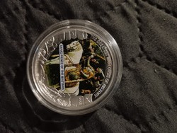 Great Warlords series $5 coin in capsule