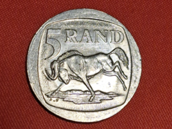 1995. South Africa 5 rand (1850)
