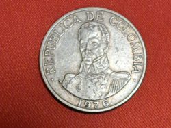 1976. Colombia 1 peso (1817)